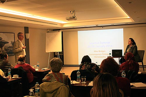 Teaching homeopathy in Istanbul