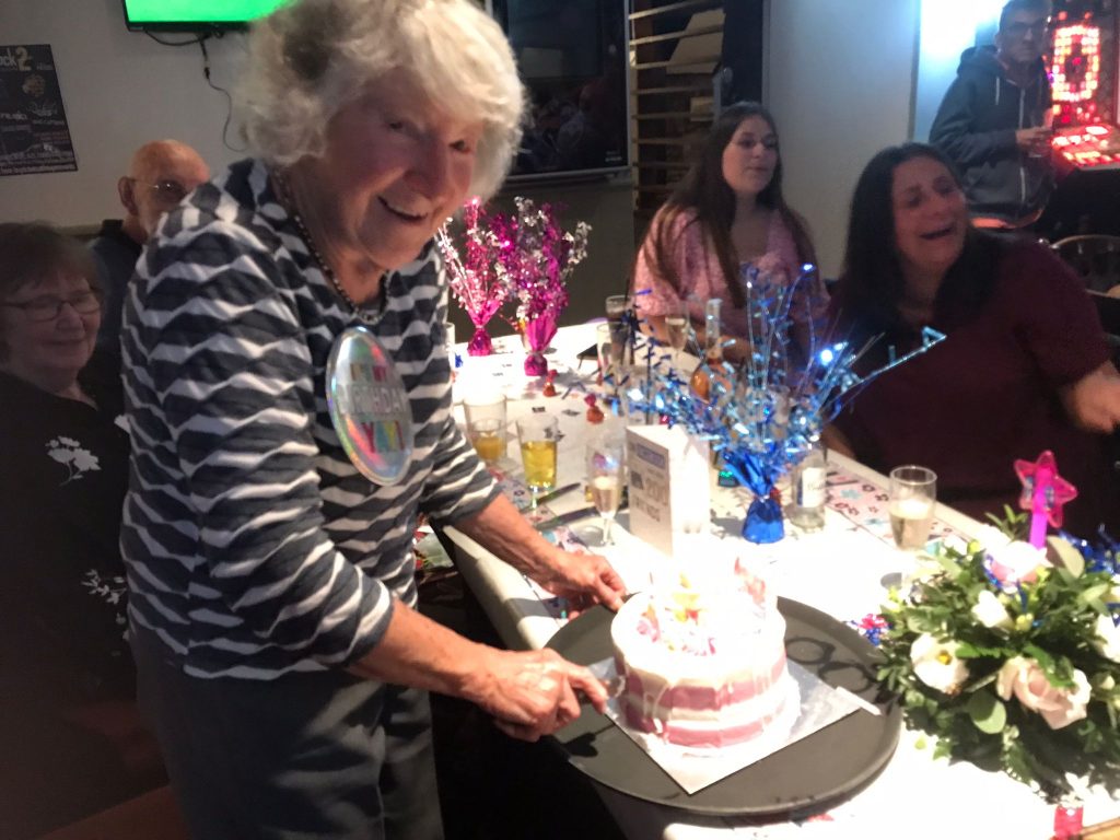89 year old birthday party